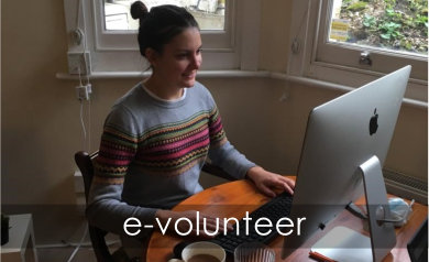 e-volunteer with people & places